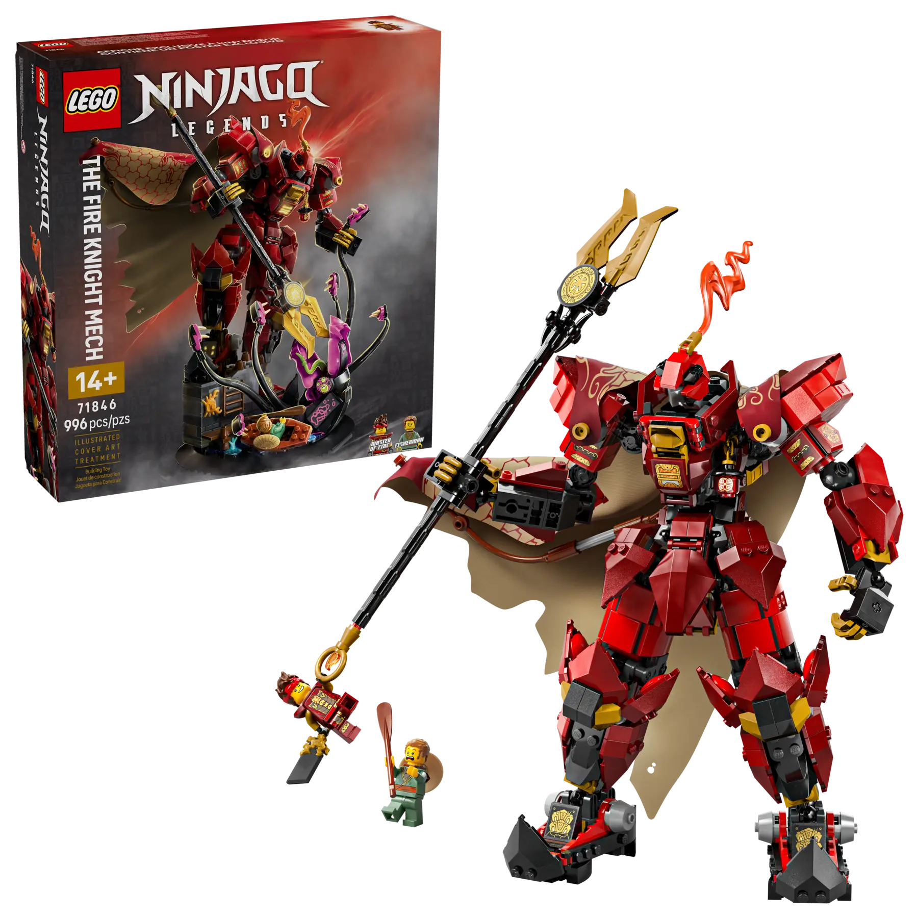 Lego The Fire Knight Mech (71846)