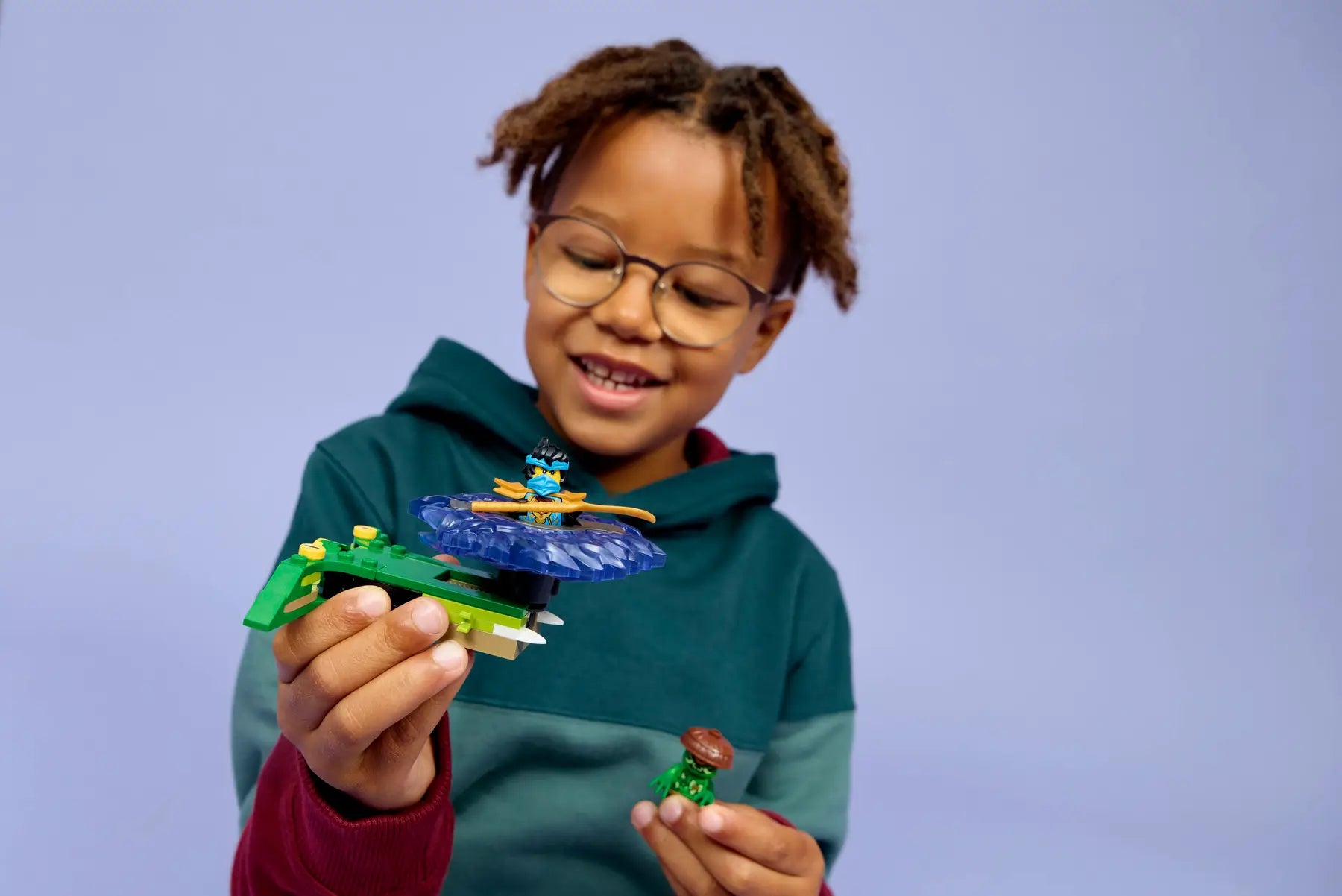 Lego Nya vs. Mutation Monster Spinner (71849)