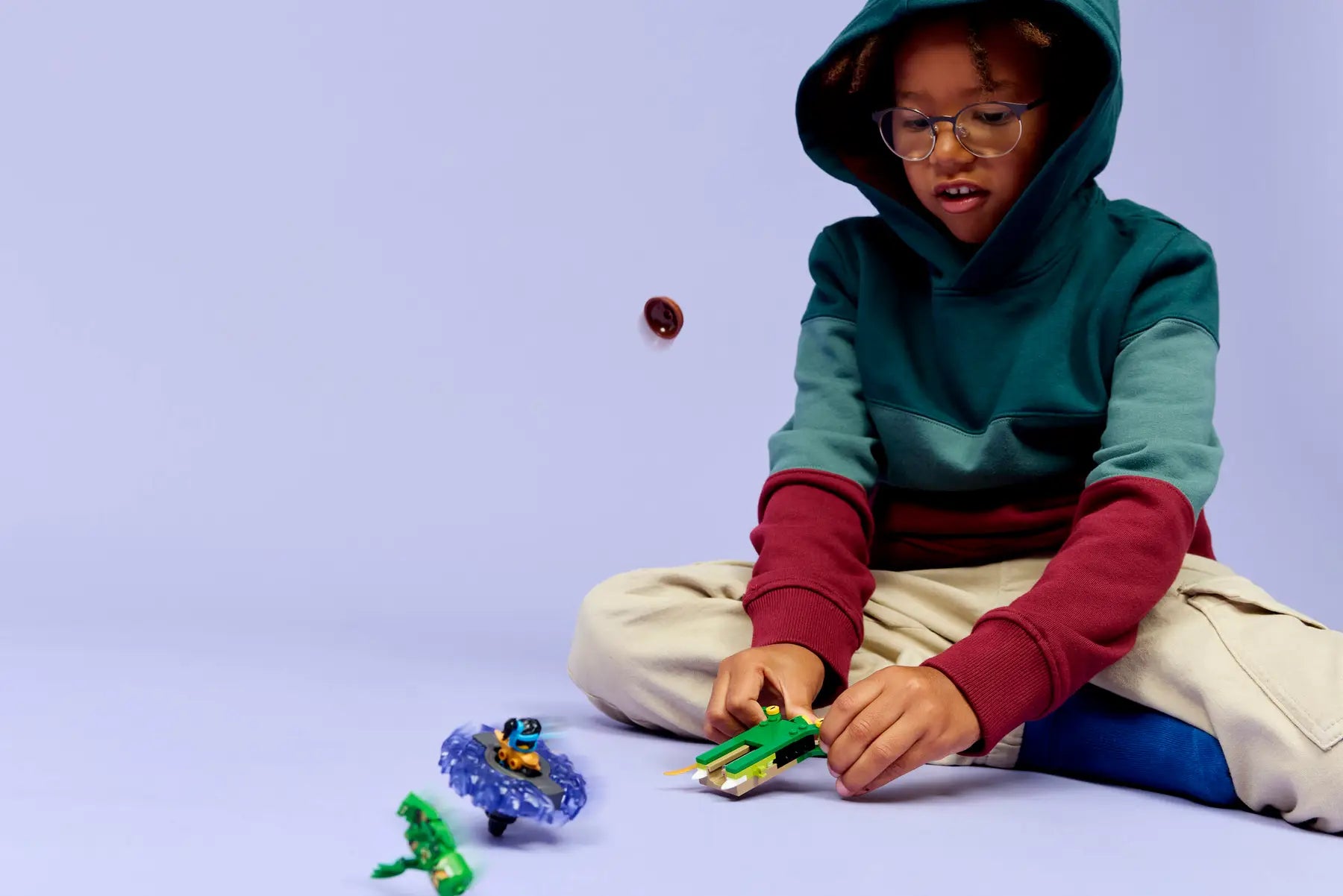 Lego Nya vs. Mutation Monster Spinner (71849)