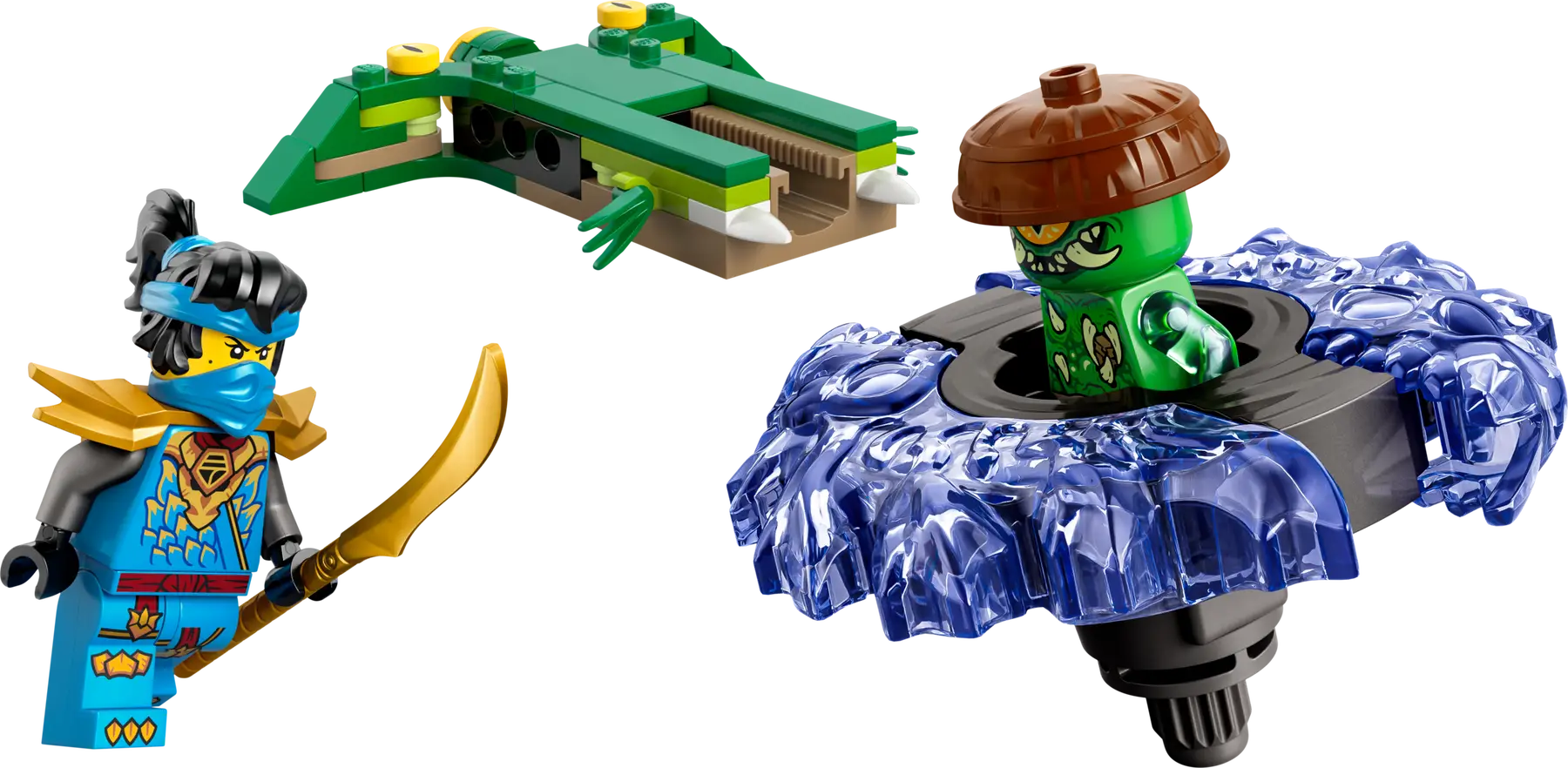 Lego Nya vs. Mutation Monster Spinner (71849)