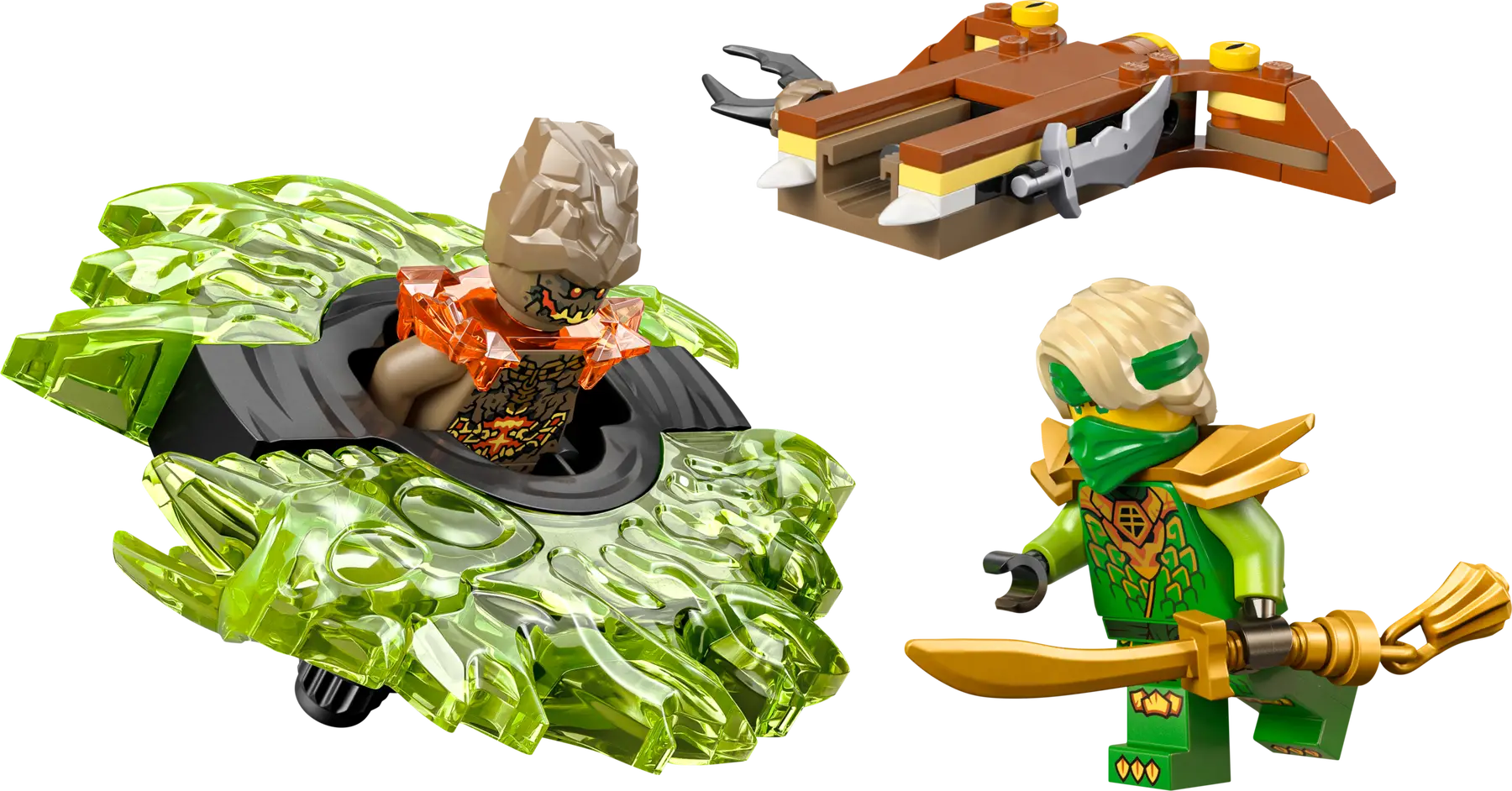 Lego Lloyd vs. Earth Monster Spinner (71850)