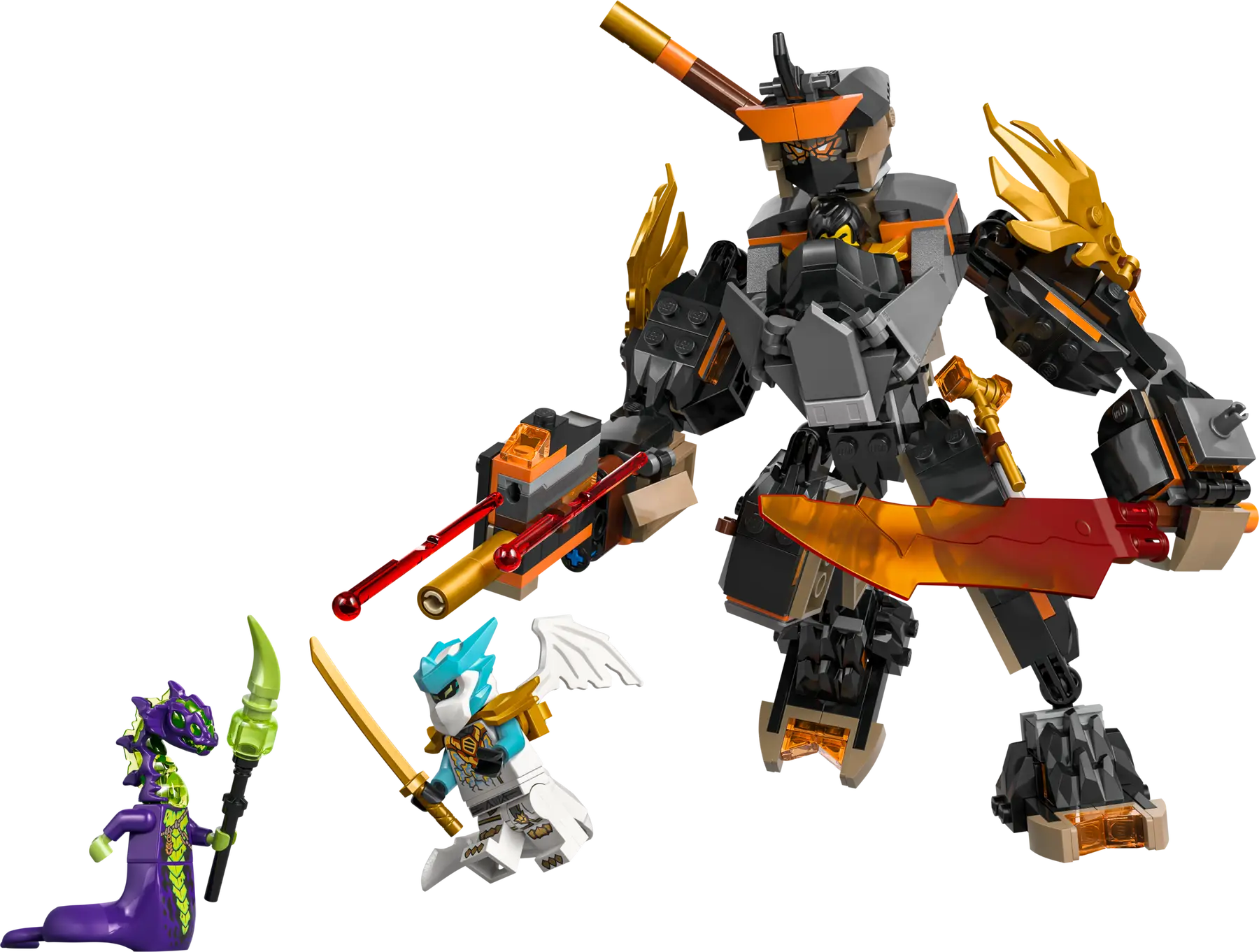 Lego Cole's Mission Mech & Dragon Zane (71854)
