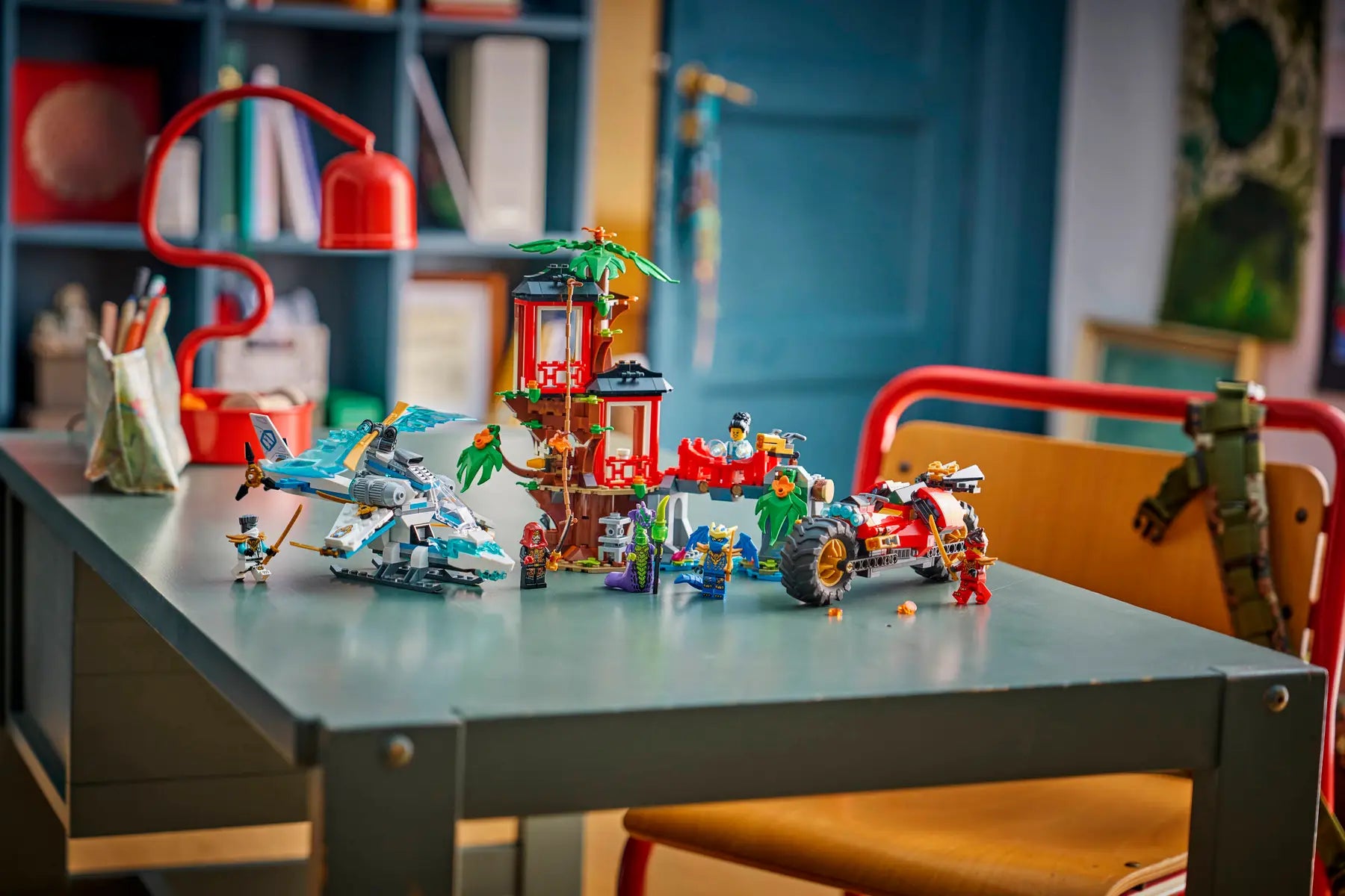 Lego Ninja Vehicle Tree House Battle (71857)