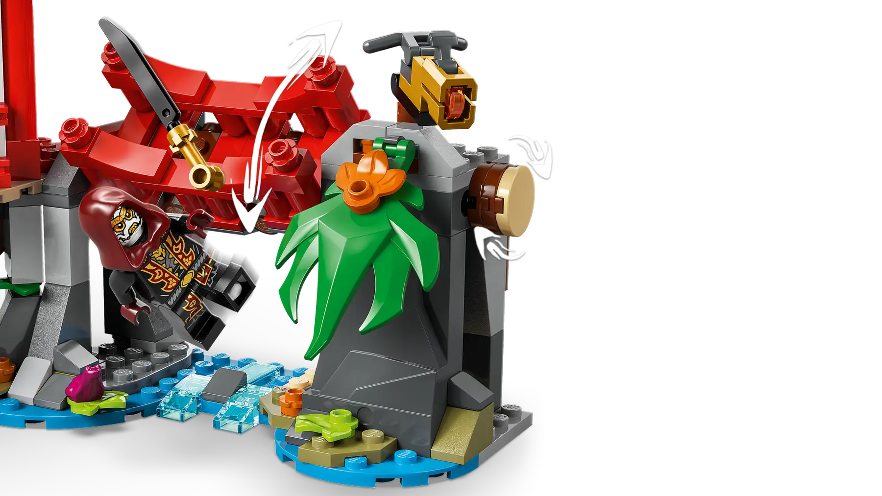 Lego Ninja Vehicle Tree House Battle (71857)