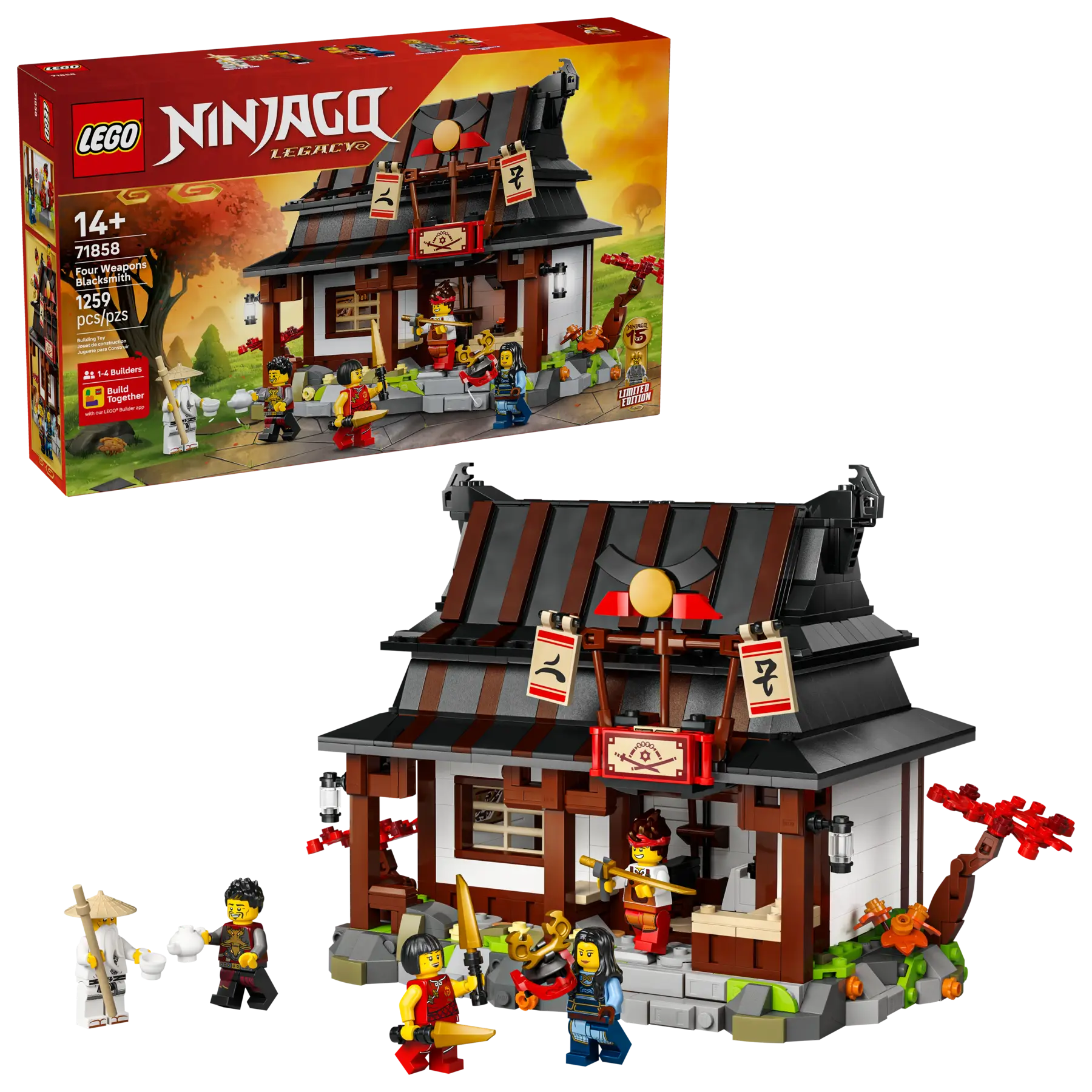 Lego Four Weapons Blacksmith 15th Anniversary (71858)