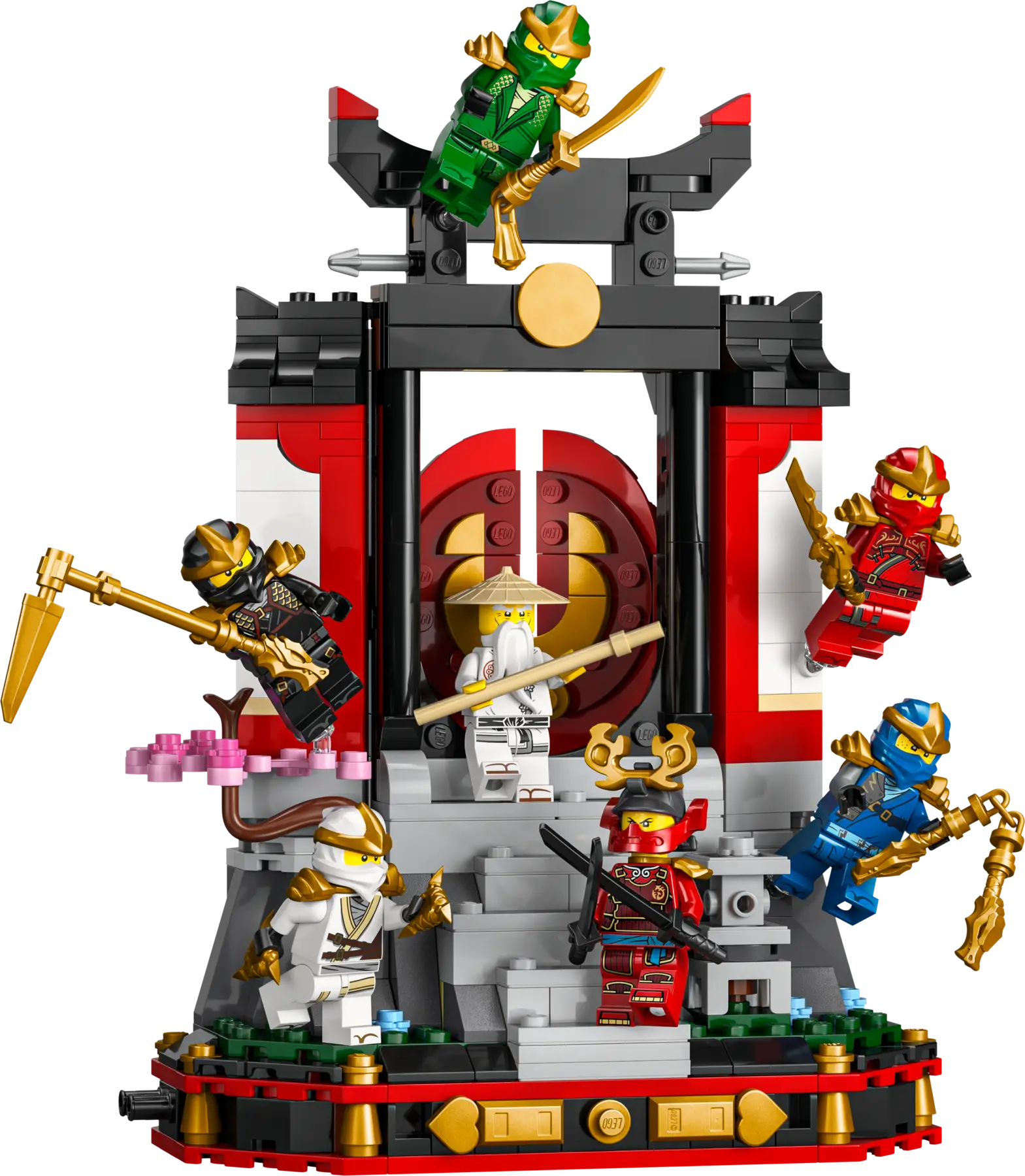 Lego Ninja Character Display 15th Anniversary (71866)