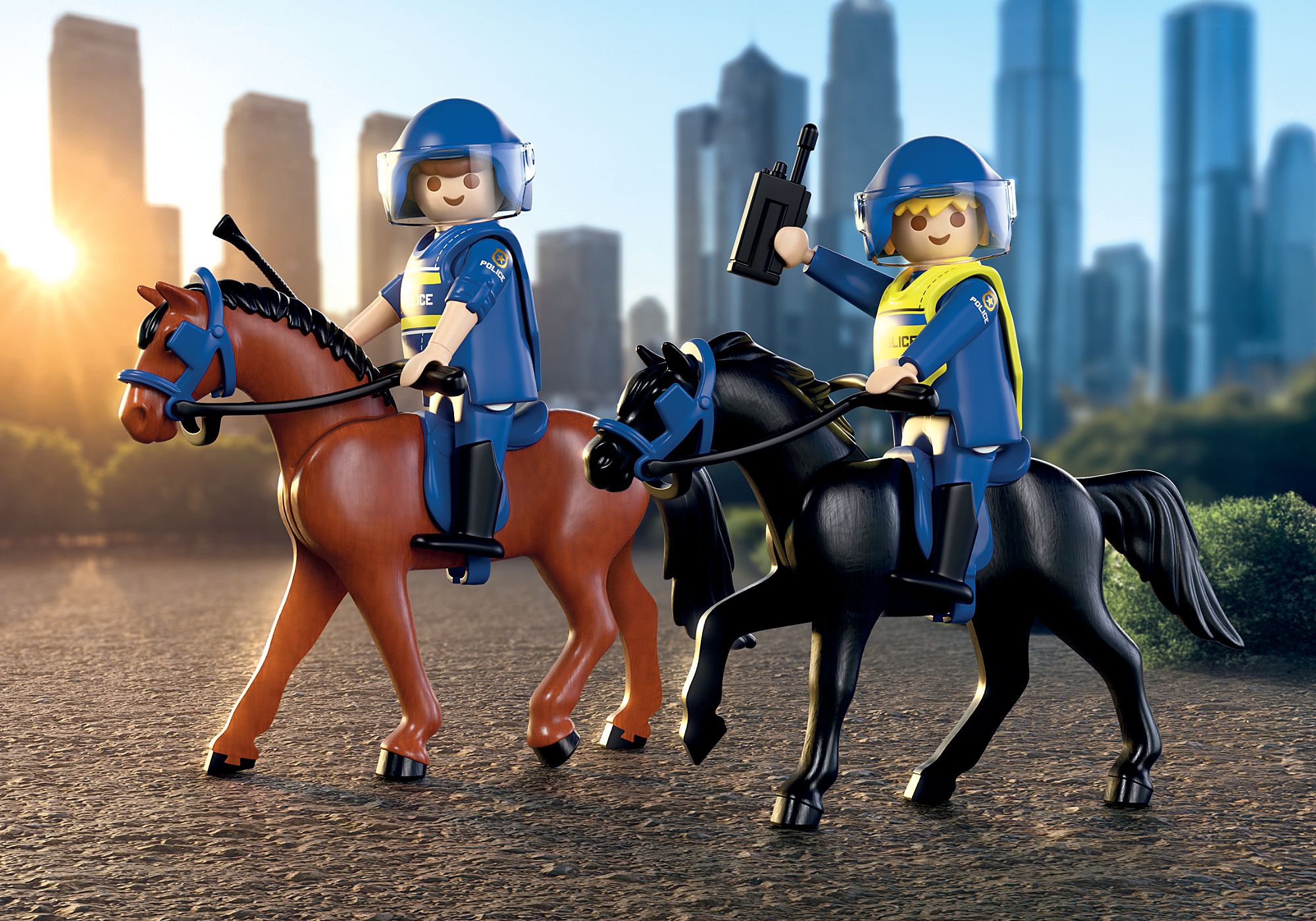 Playmobil Police riding squadron
