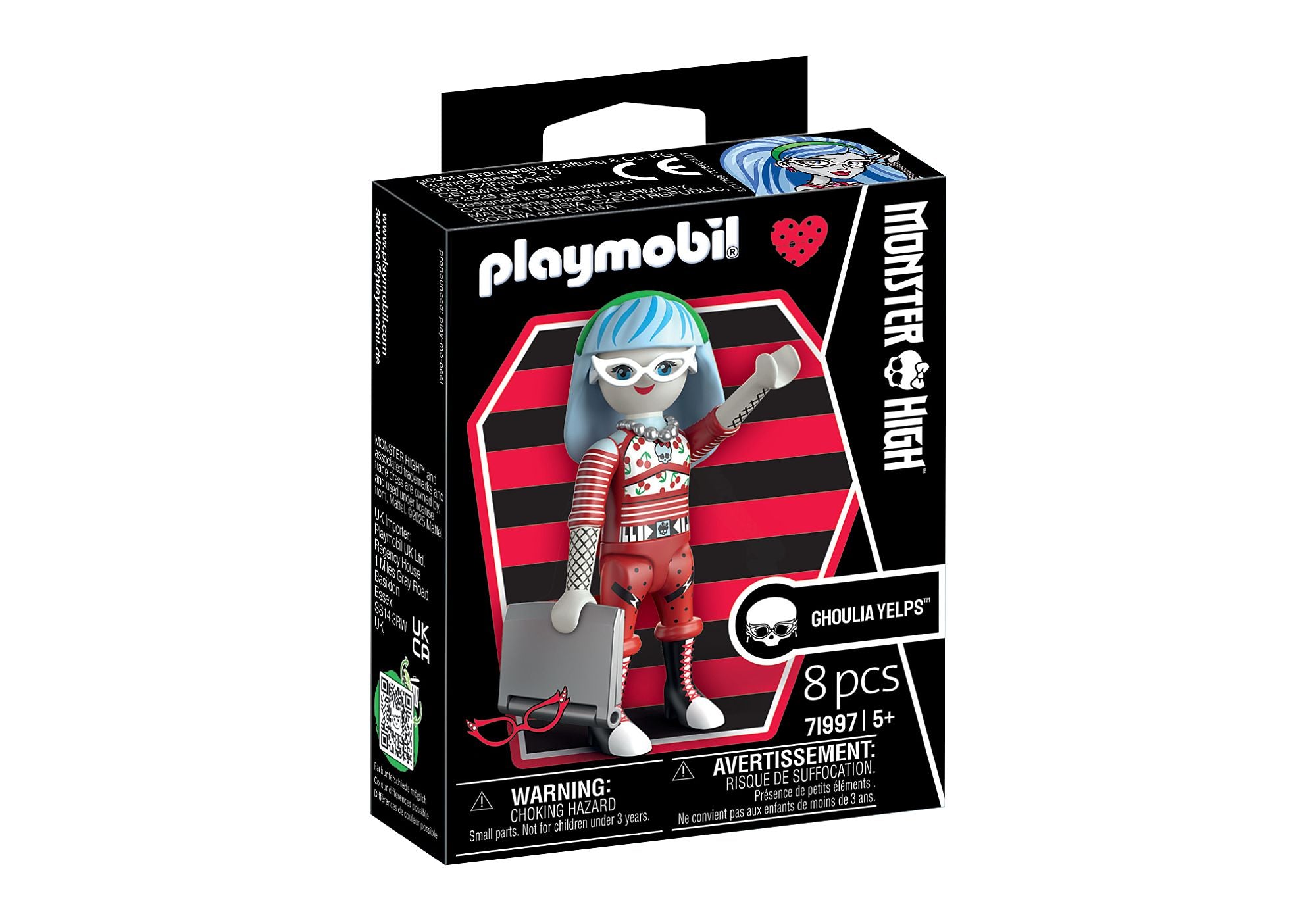 Playmobil X Monster High Ghoulia Yelps