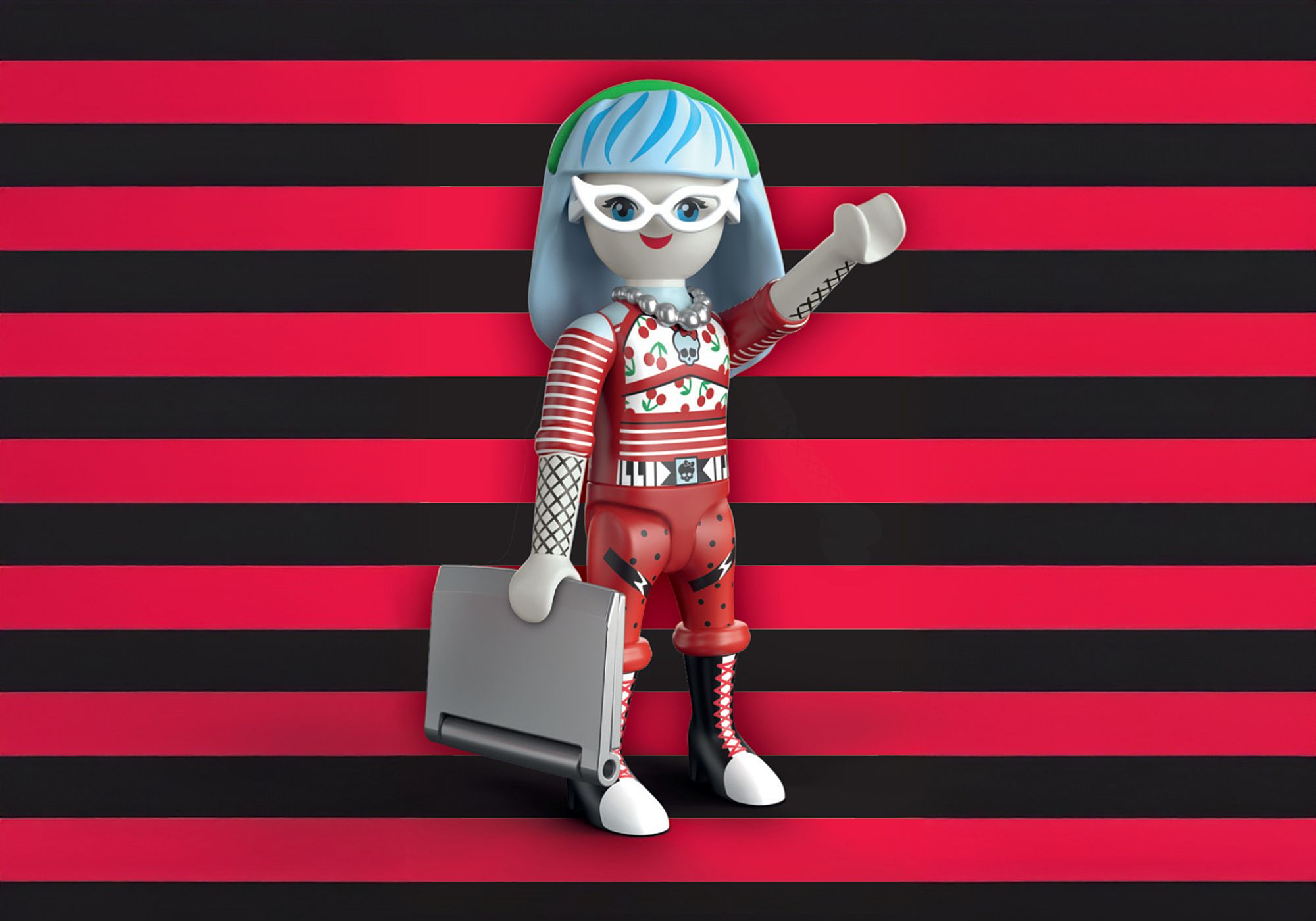 Playmobil X Monster High Ghoulia Yelps