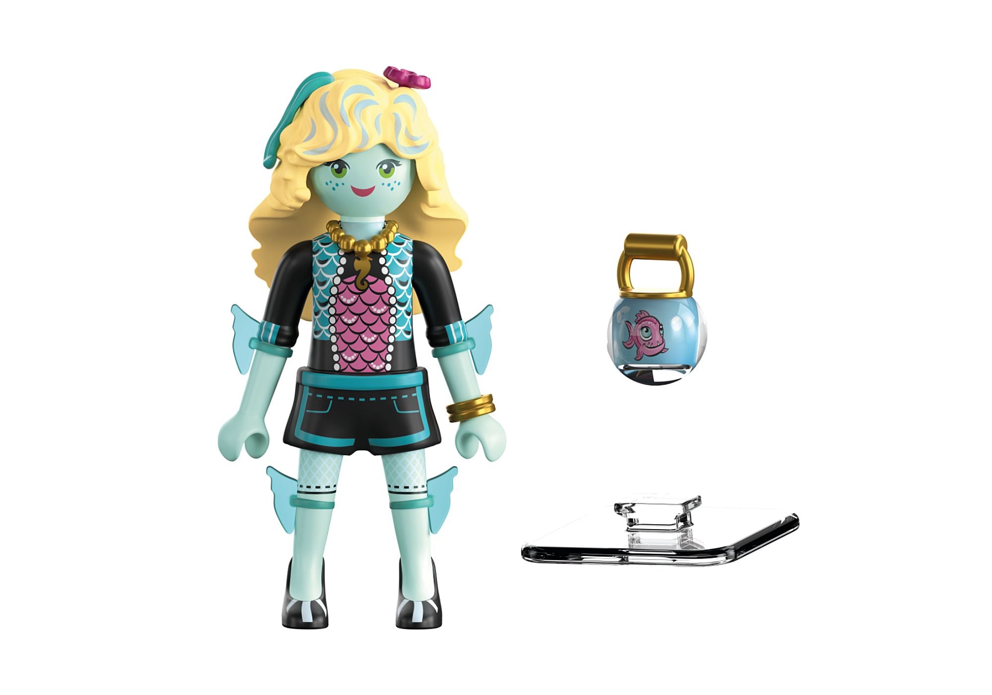 Playmobil X Monster High Lagoona Blue