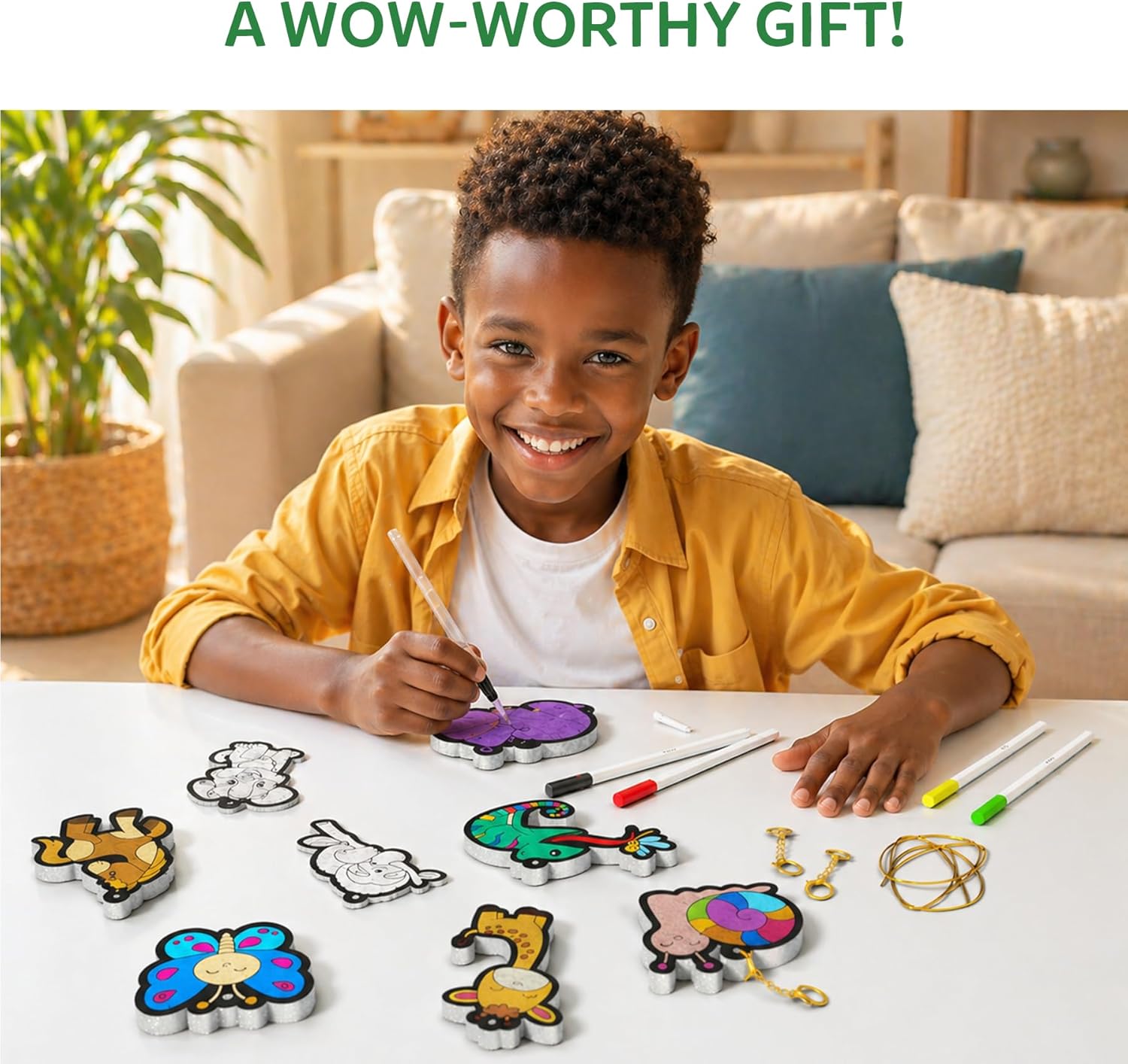 Skillmatics Aqua Puffs: Animals – Water-Activated Colour & Craft Activity