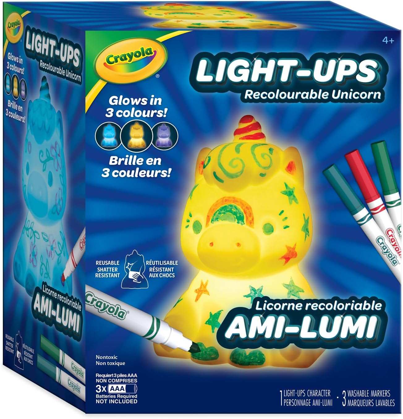 Crayola Light-Ups Recolourable Unicorn