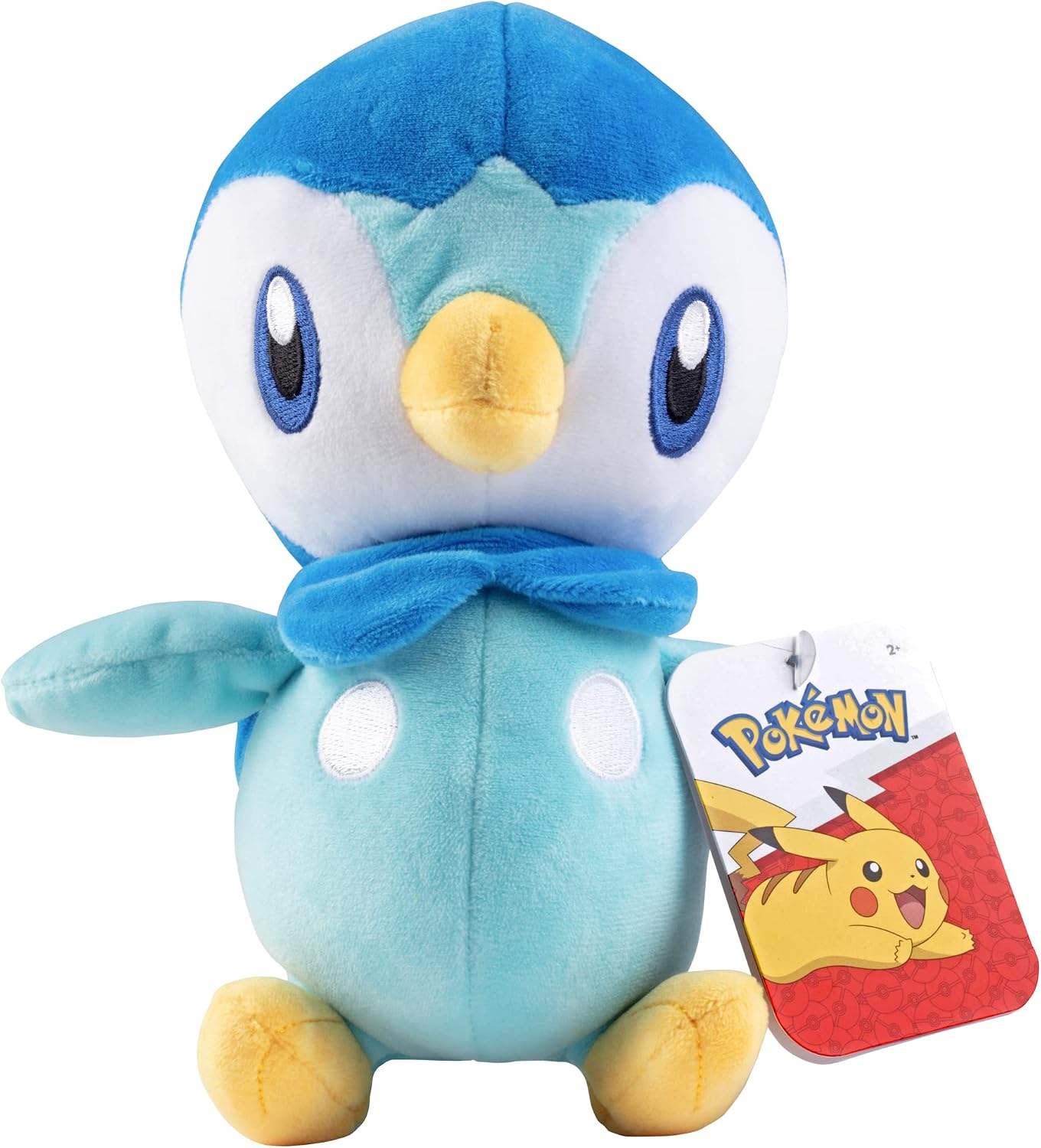 Pokémon Piplup 8-Inch Classic Plush – Officially Licensed Jazwares Stuffed Toy (Ages 2+)