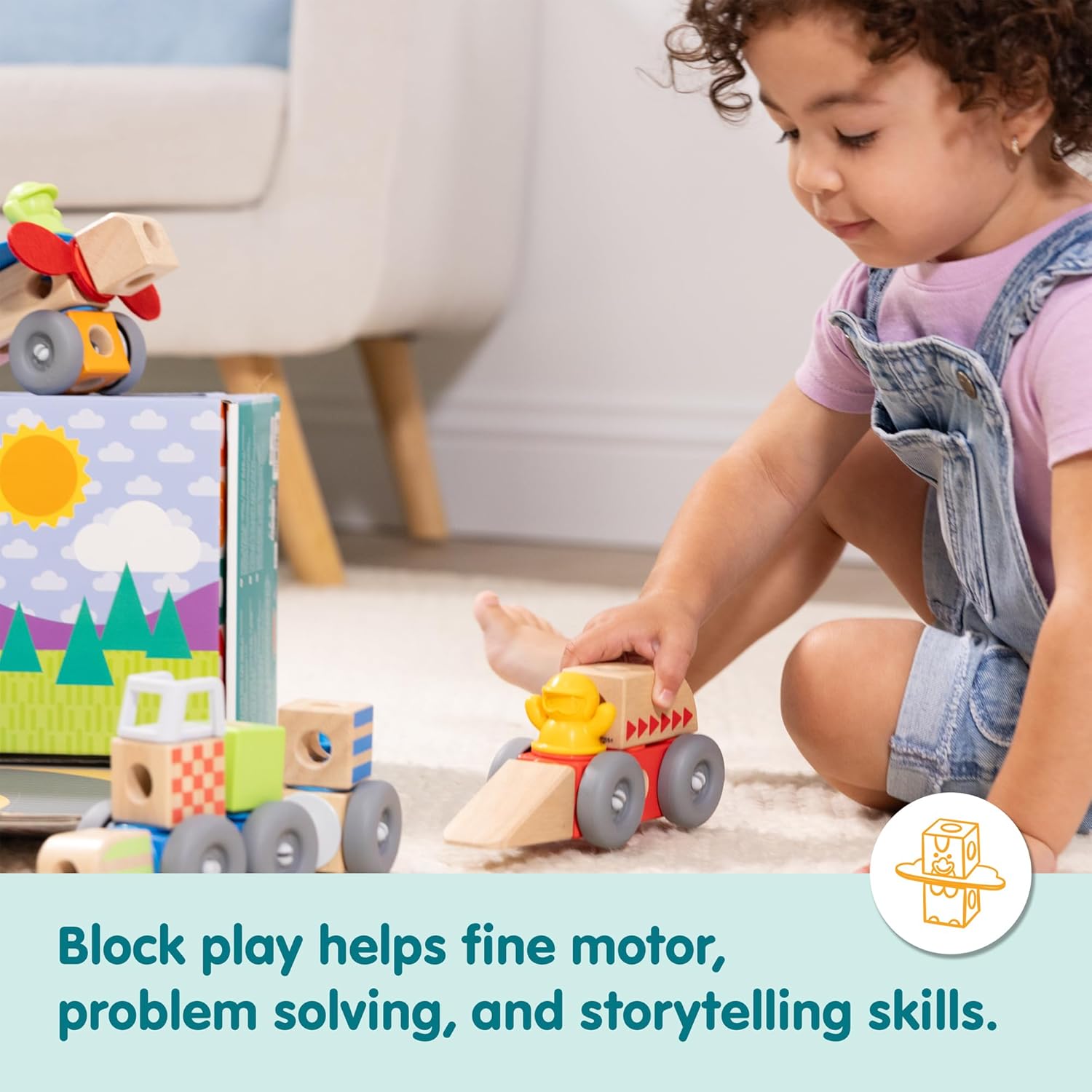 Melissa & Doug Blockables™ Vehicles Play Set
