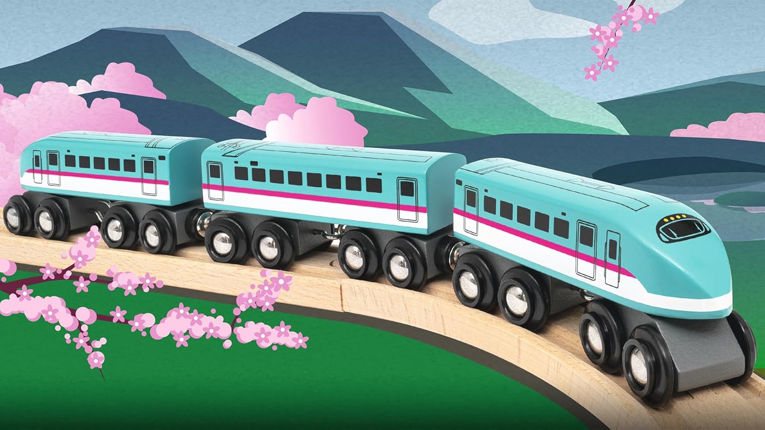 Brio Trains of the World: Shinkansen Hayabusa Set