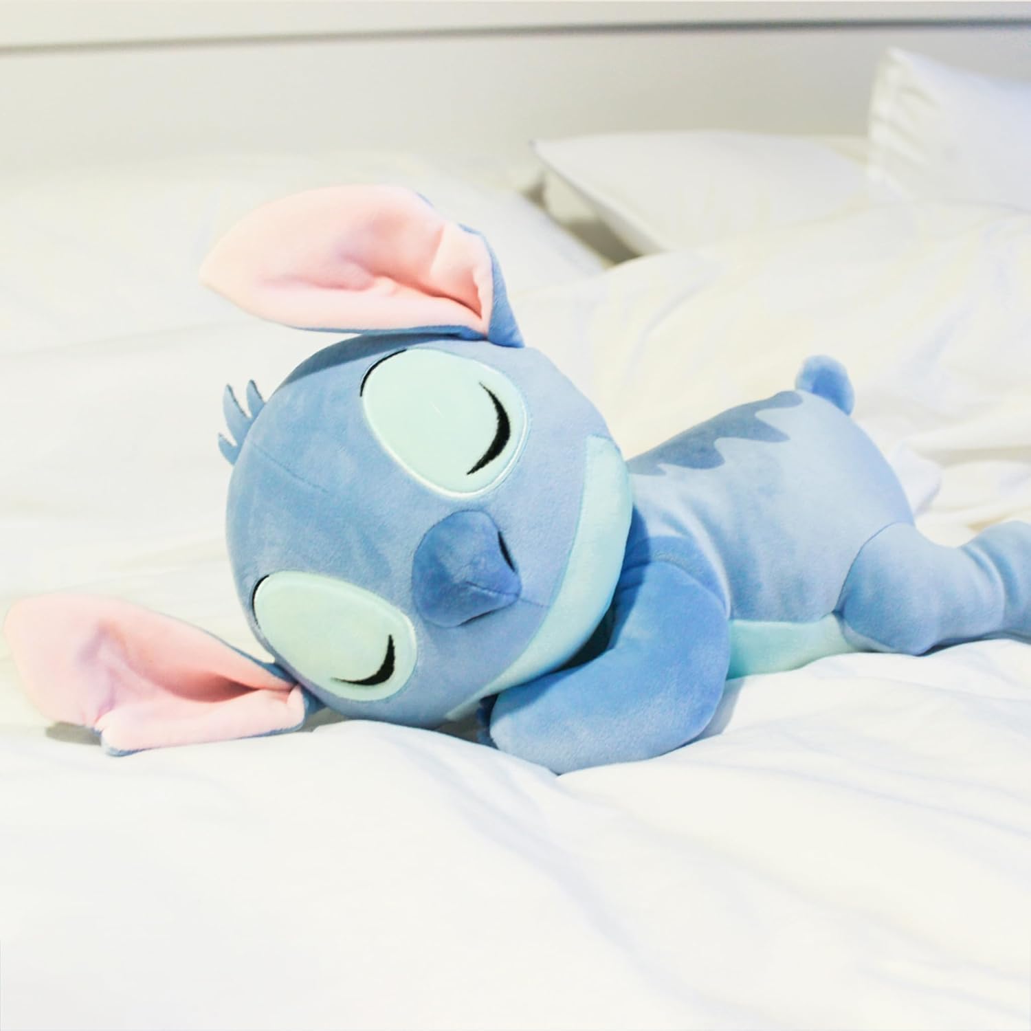 Disney Stitch Sleeping Baby Plush – Soft Cuddly Stuffed Toy for Babies