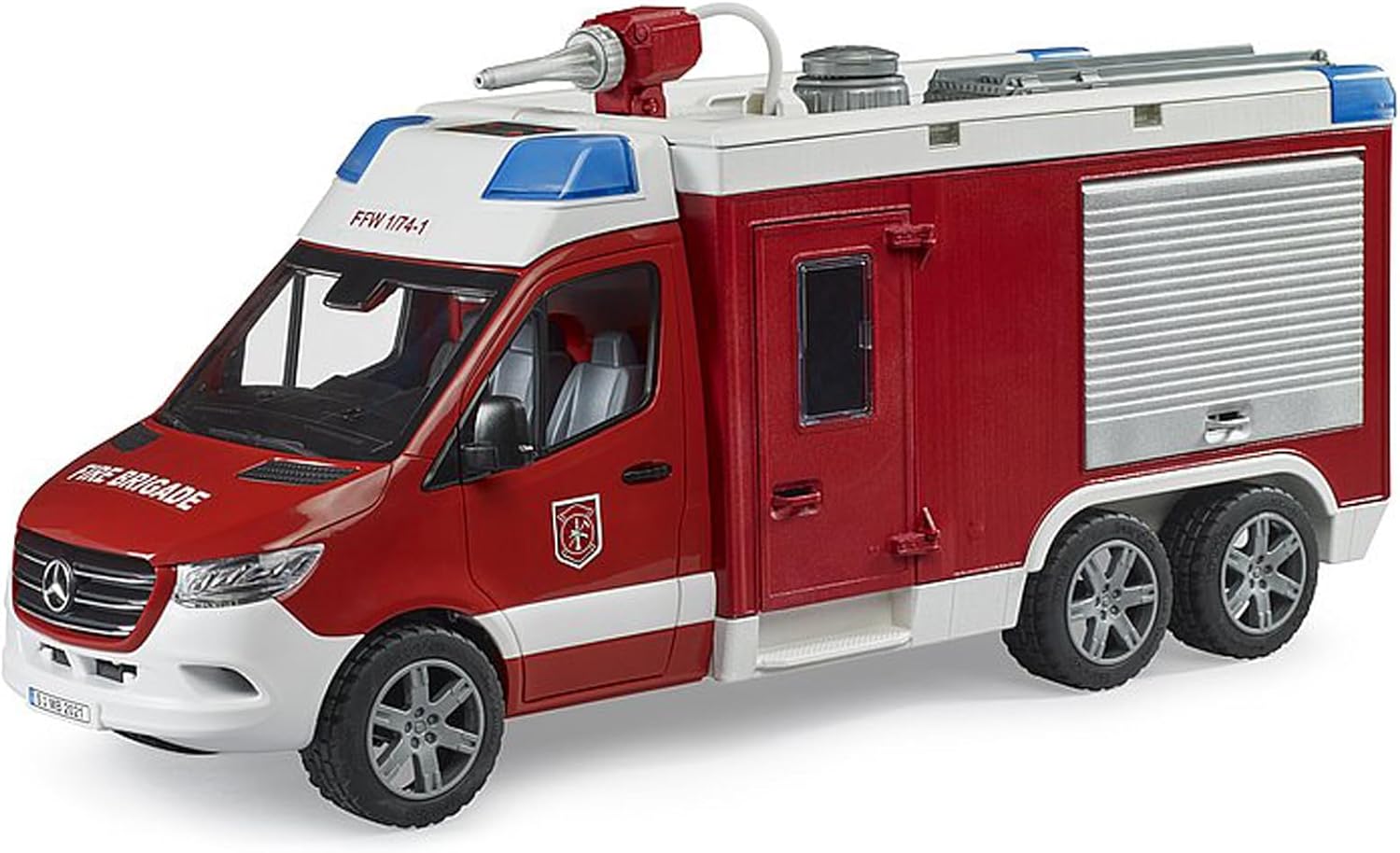 Bruder MB Sprinter Fire Service Rescue Vehicle with Light and Sound Module (02680)