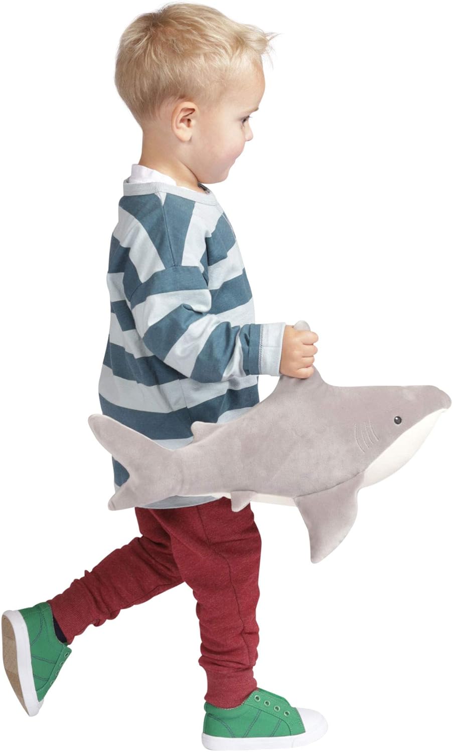 Manhattan Toy Snarky Sharky Velveteen Shark 16" – Ultra-Soft Stuffed Shark Plush