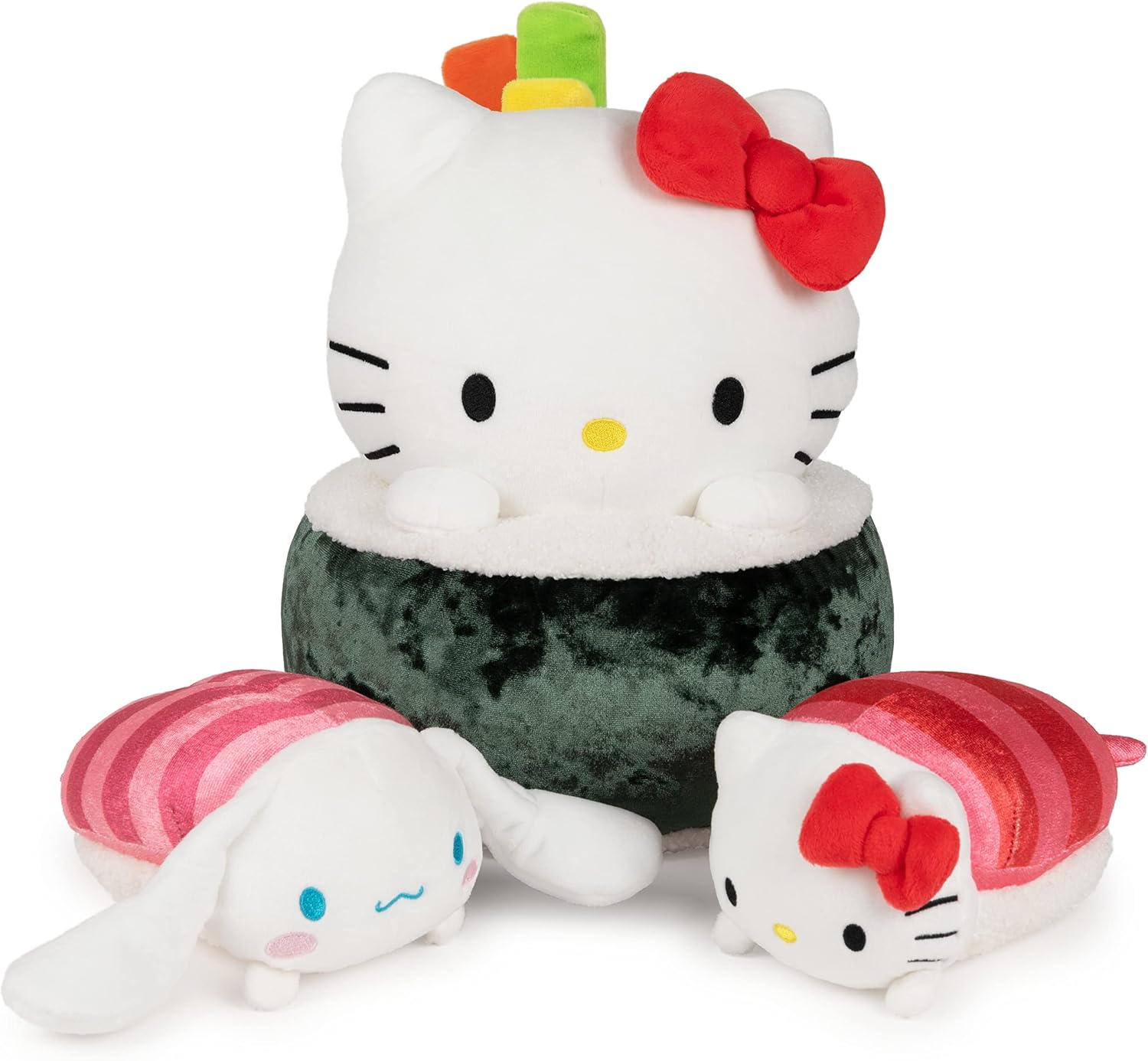 GUND Sanrio Hello Kitty Sushi Plush – Premium Officially Licensed Hello Kitty Stuffed Toy (Ages 1+)