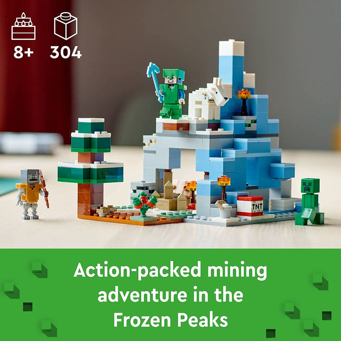 Lego Minecraft The Frozen Peaks (21243)