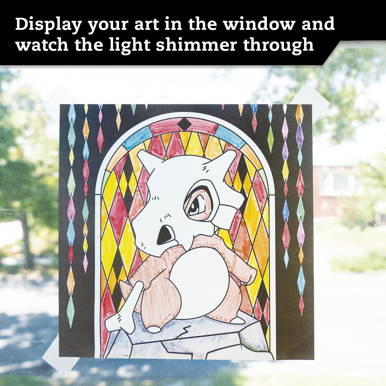 Klutz Pokemon Stained Glass Art