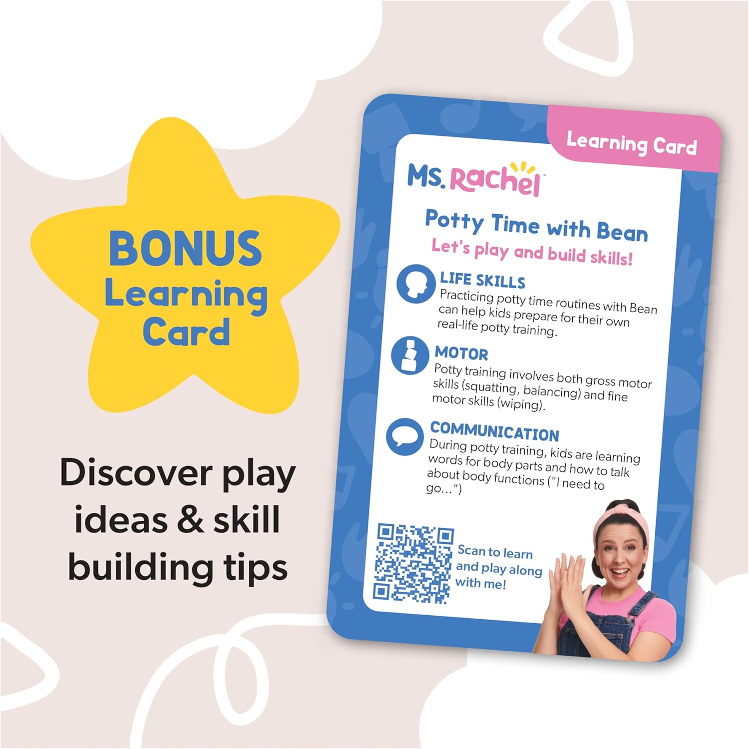 Ms. Rachel Bean Potty Playset