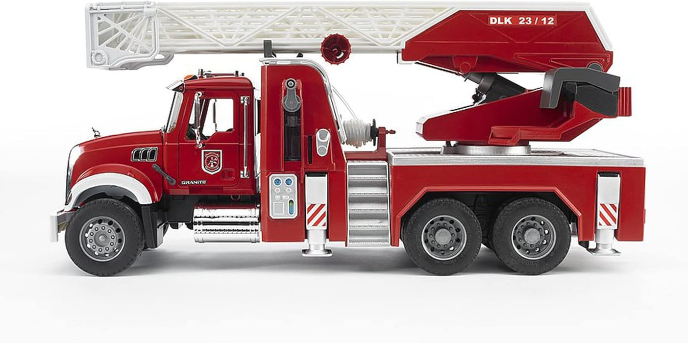 Bruder MACK Granite Fire engine with Water pump (02821)