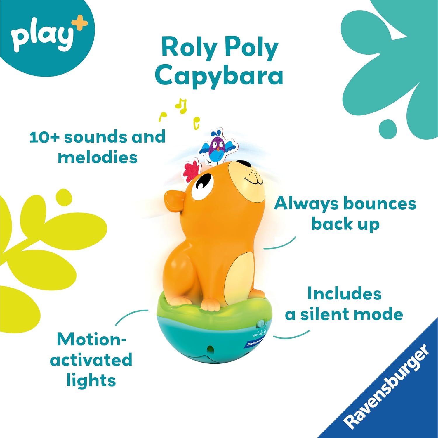 Push & Listen Roly Poly: Capybara