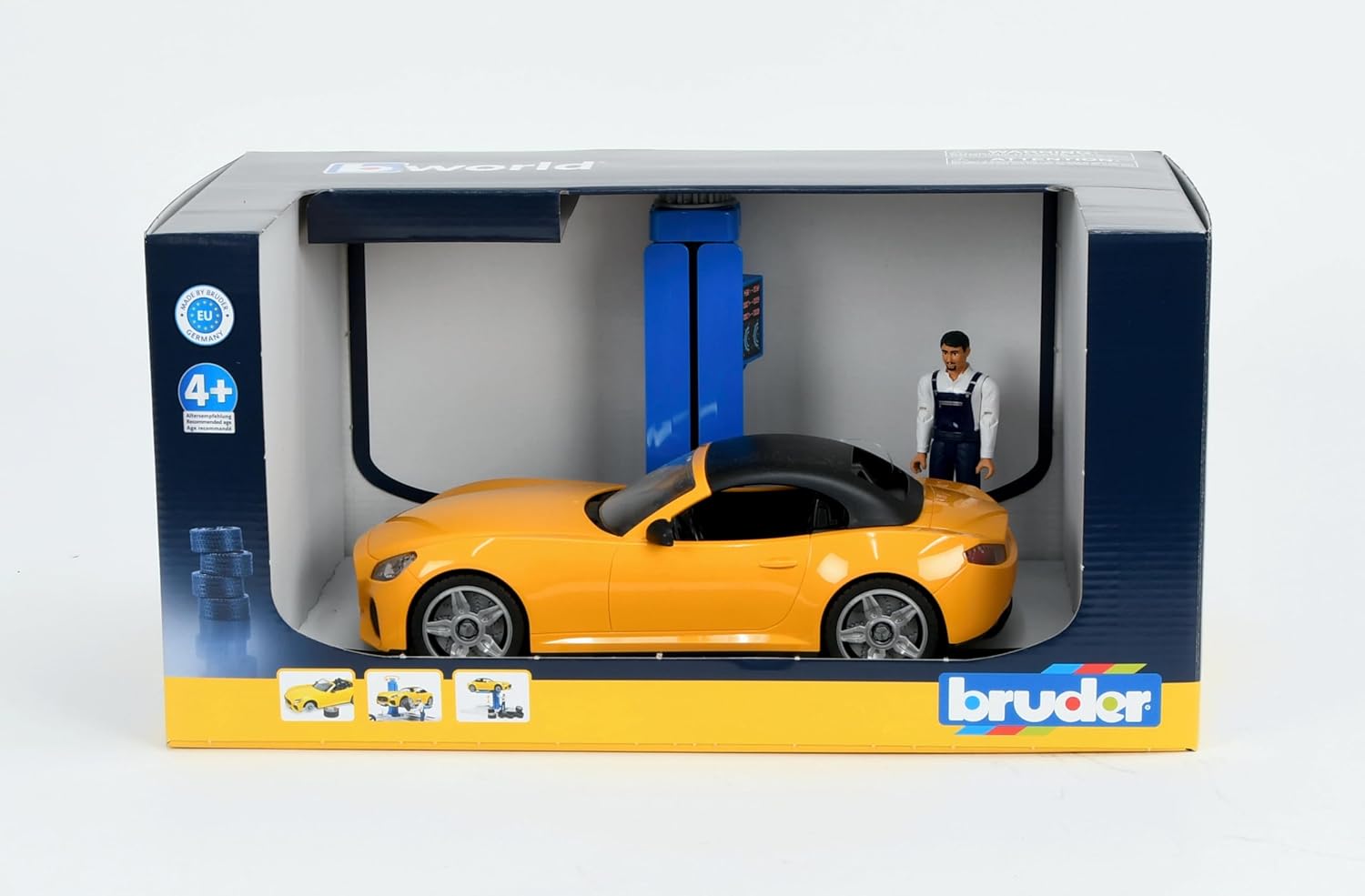 Bruder Car Service Centre with Roadster (62112)