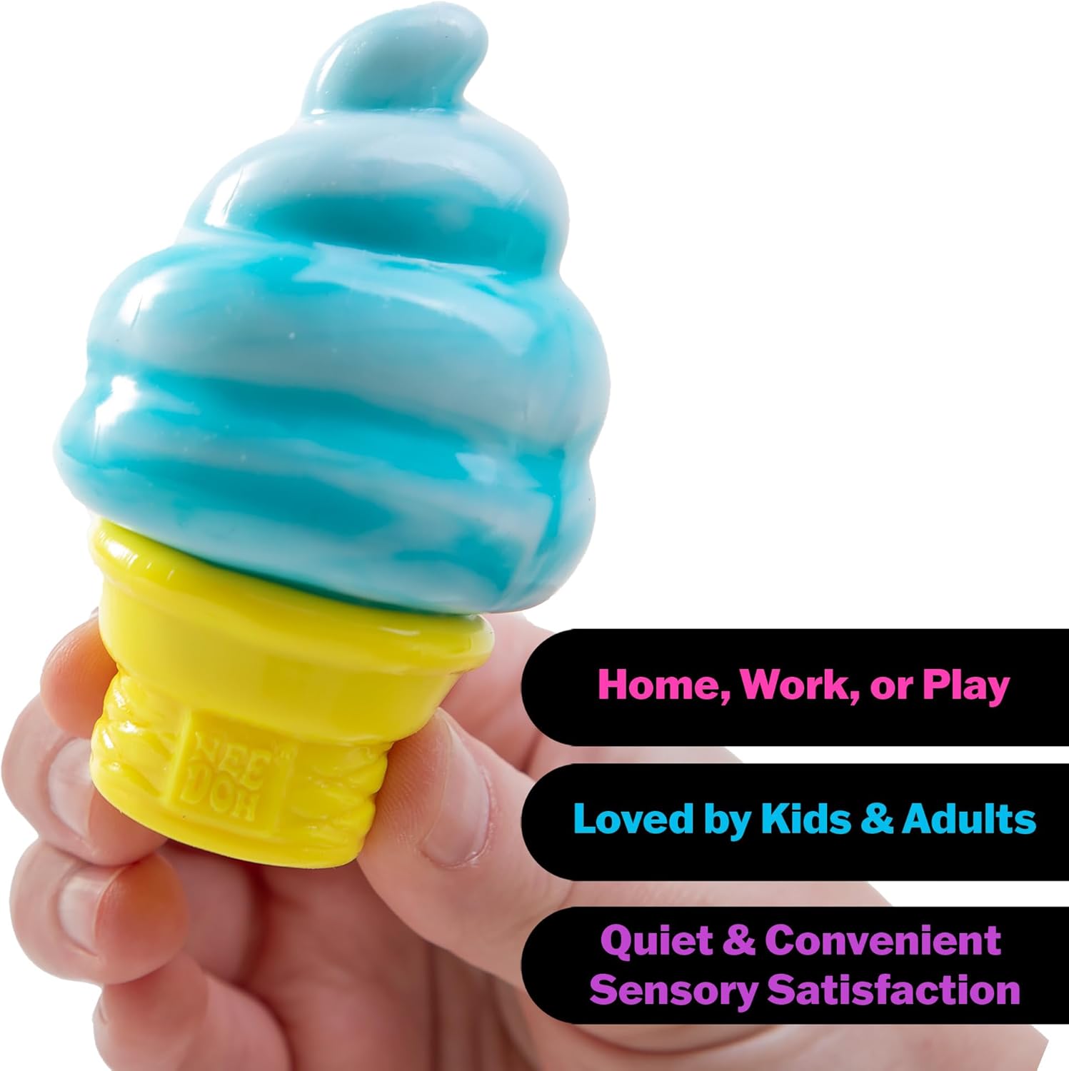 Nee-Doh Nice Cream Cone – Squishy Ice Cream Sensory Toy