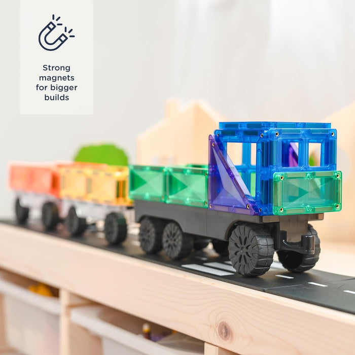 Connetix Rainbow Transport Pack (50 Pieces)