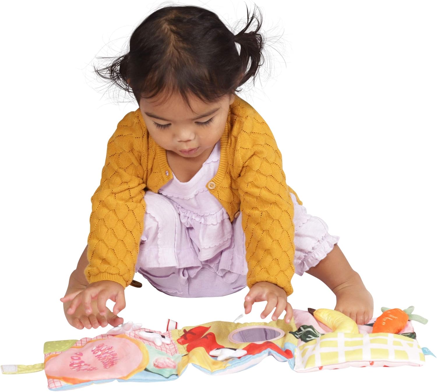Manhattan Toys Mini-Apple Farm Soft Activity Crinkle Book