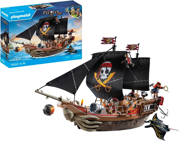 Playmobil Large Pirate Ship – Bright Bean Toys