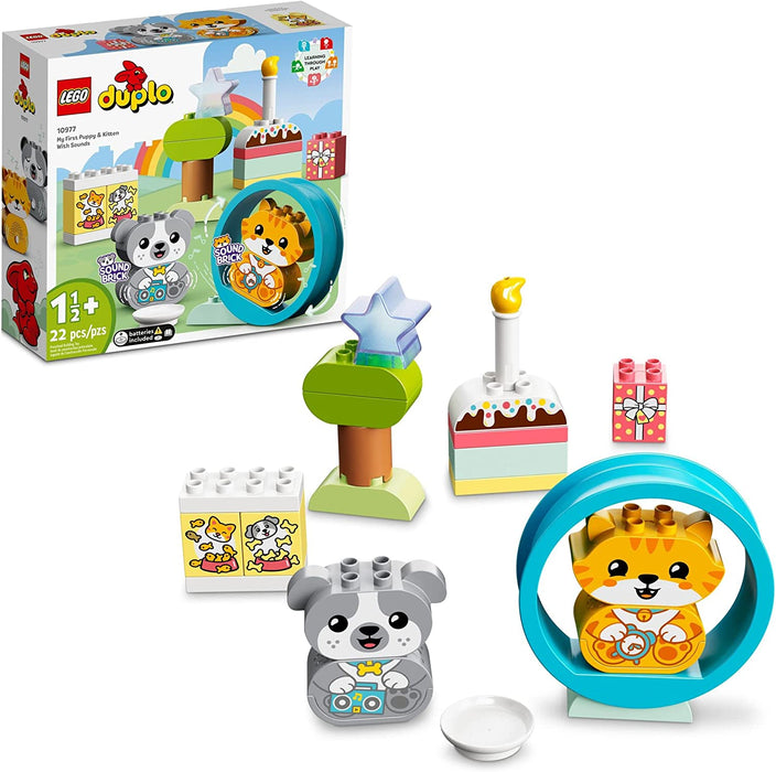 Lego Duplo My First Puppy & Kitten With Sounds (10977)
