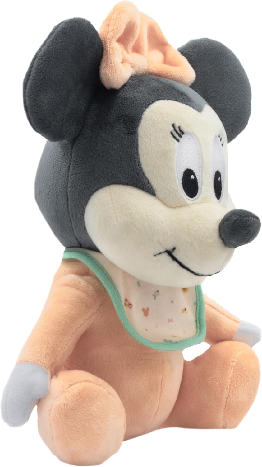 Disney Minnie Mouse Cute Baby Plush – 9" Soft Stuffed Animal