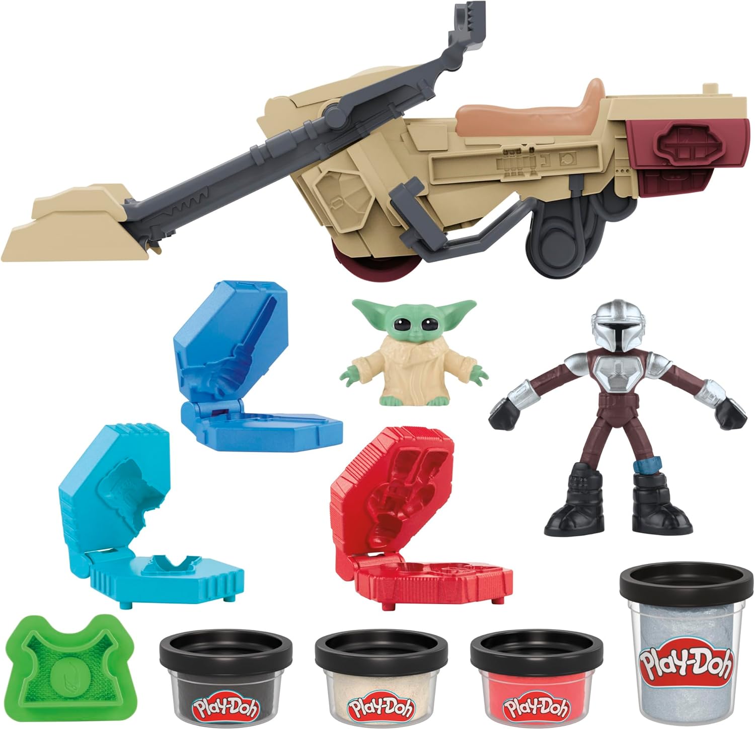 Play-Doh Star Wars: The Mandalorian Launching Speeder
