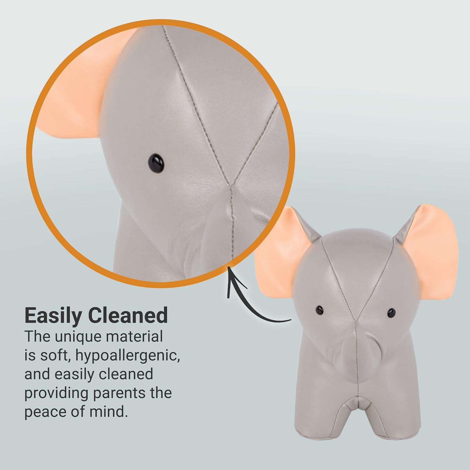 Little Big Friends Vincent the Elephant – Soft Musical Animal Toy with 3 Melodies (Ages 0+)