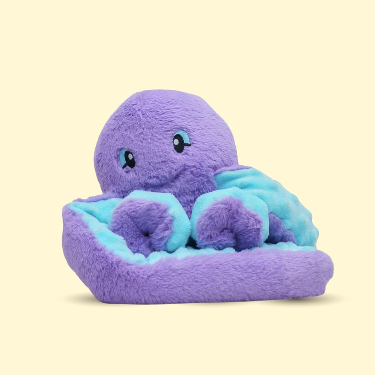 Hugimals Indigo the Octopus – Weighted Stuffed Animal(Ages 2+)