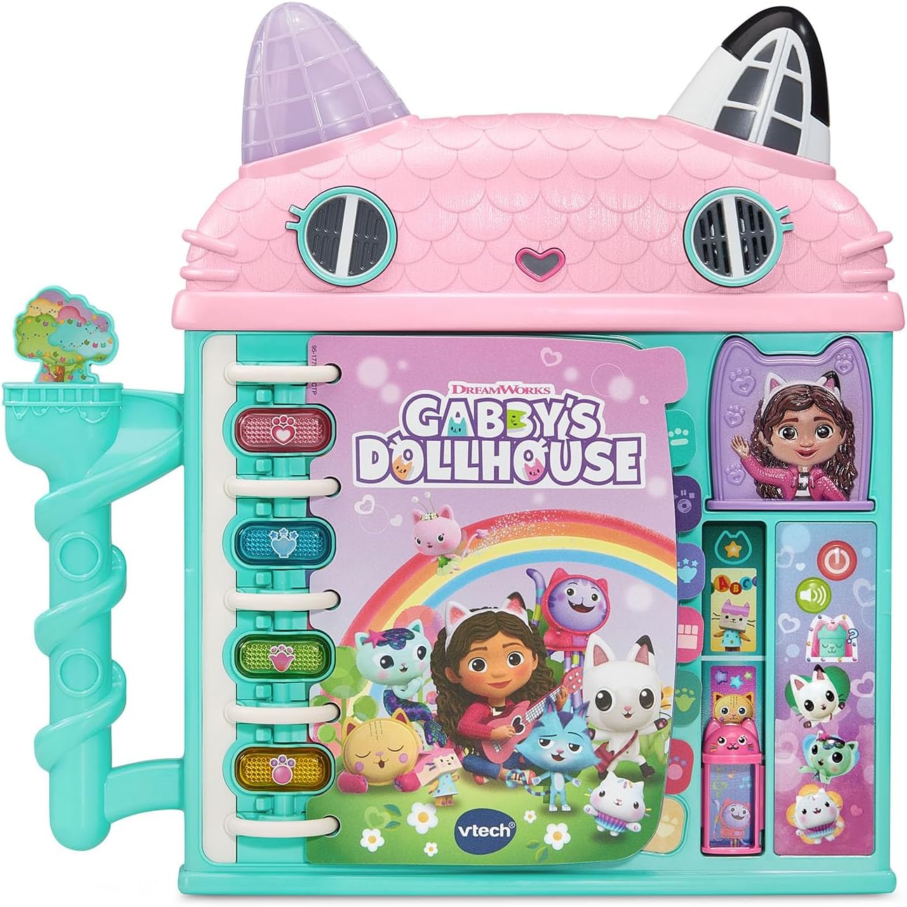 VTech® Gabby's Dollhouse Cat-a-Vator Discovery Book