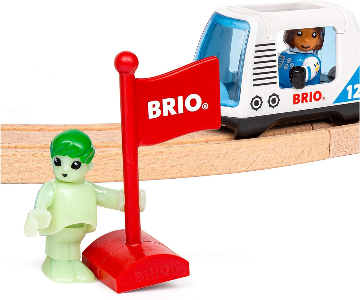 BRIO World Space Station Wooden Train Set – Large Railway Playset (Ages 3+)