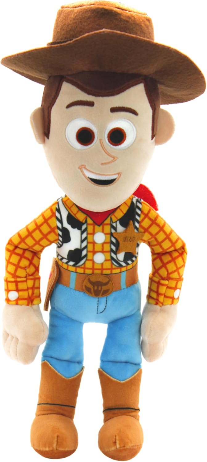 Disney Pixar Toy Story Woody Medium Plush – 12" Official Stuffed Cowboy Doll
