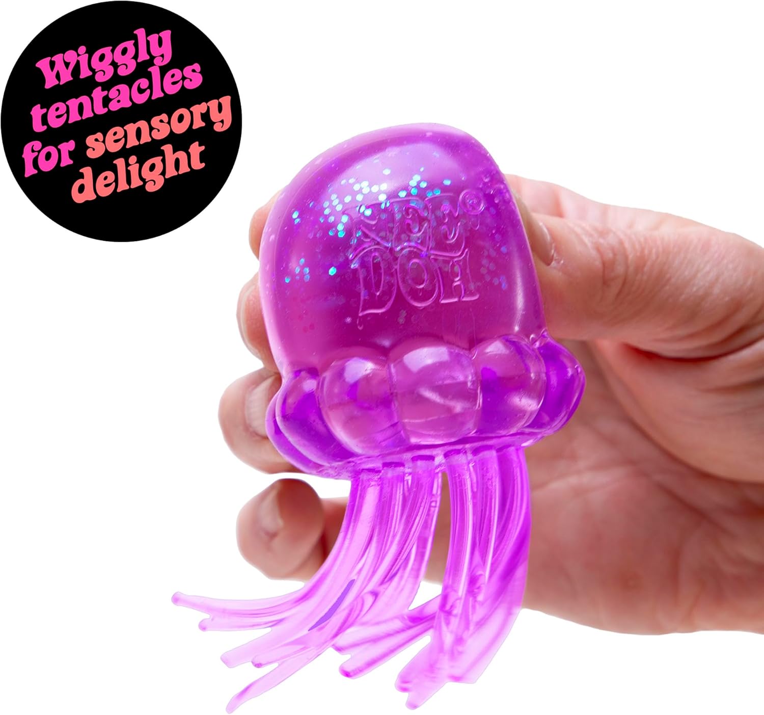 Nee-Doh JellySquish – Squishy Sensory Stress Ball