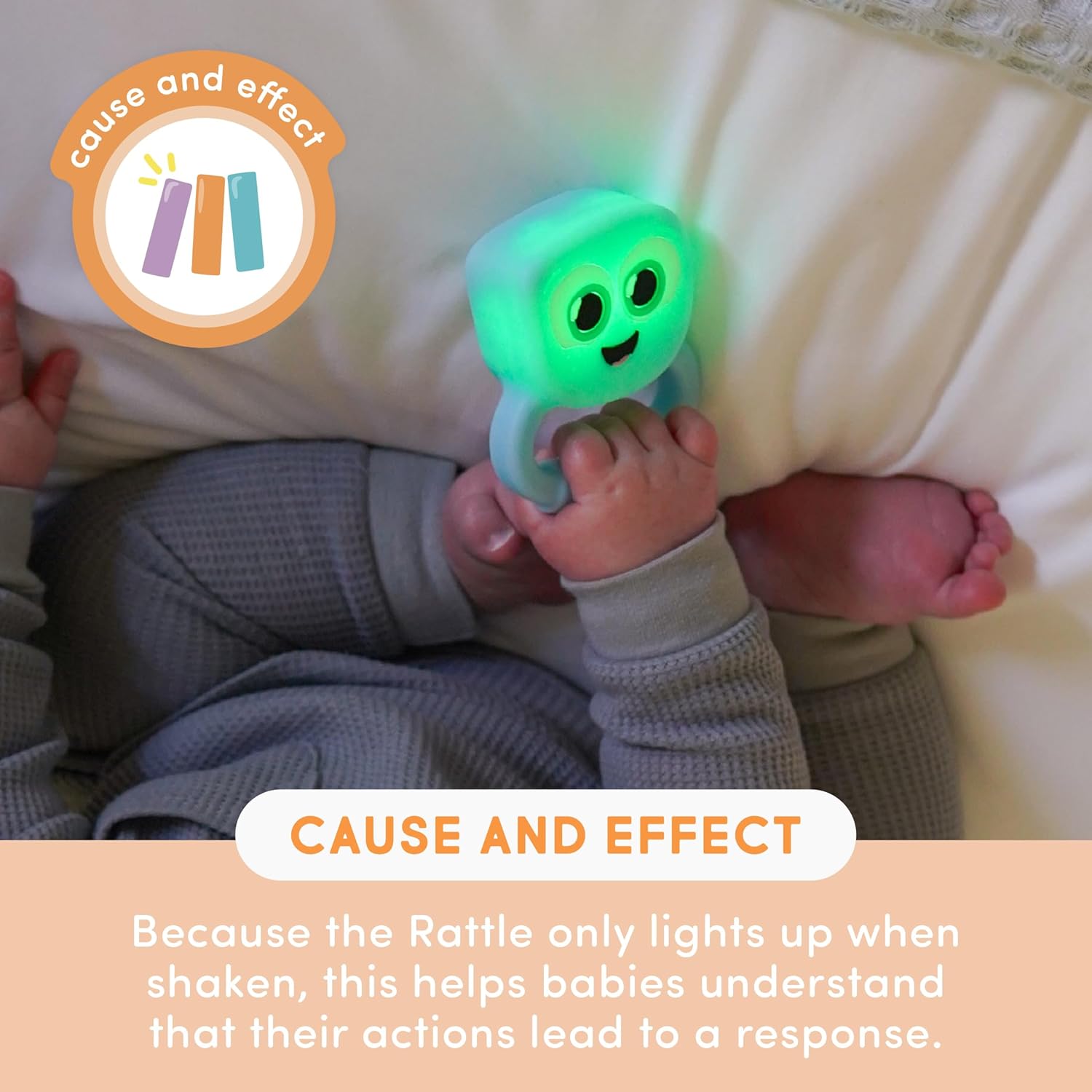 Glo Pals Light Up Rattle - Blair