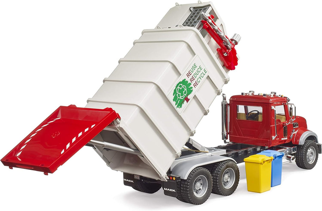 Bruder MACK Granite Side loading garbage truck (02811)