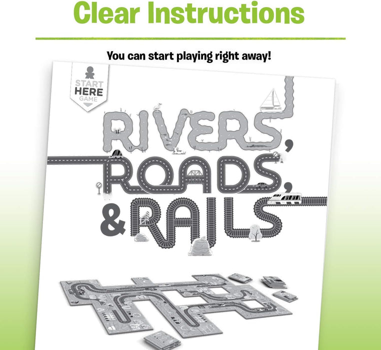 ThinkFun Rivers, Roads & Rails