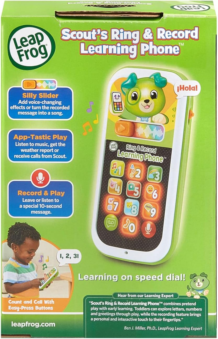 LeapFrog Scout's Ring & Record Learning Phone