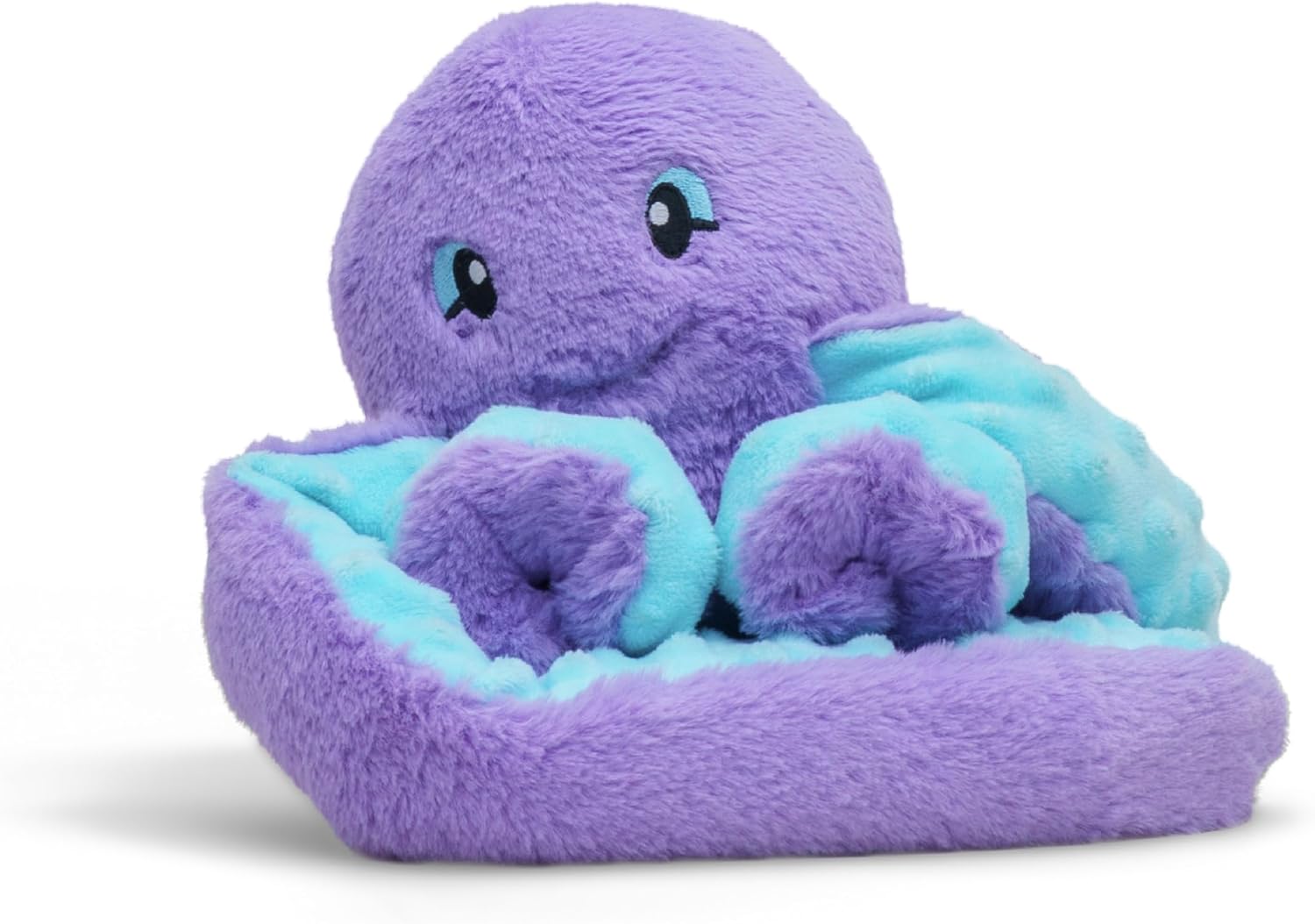 Hugimals Indigo the Octopus – Weighted Stuffed Animal(Ages 2+)