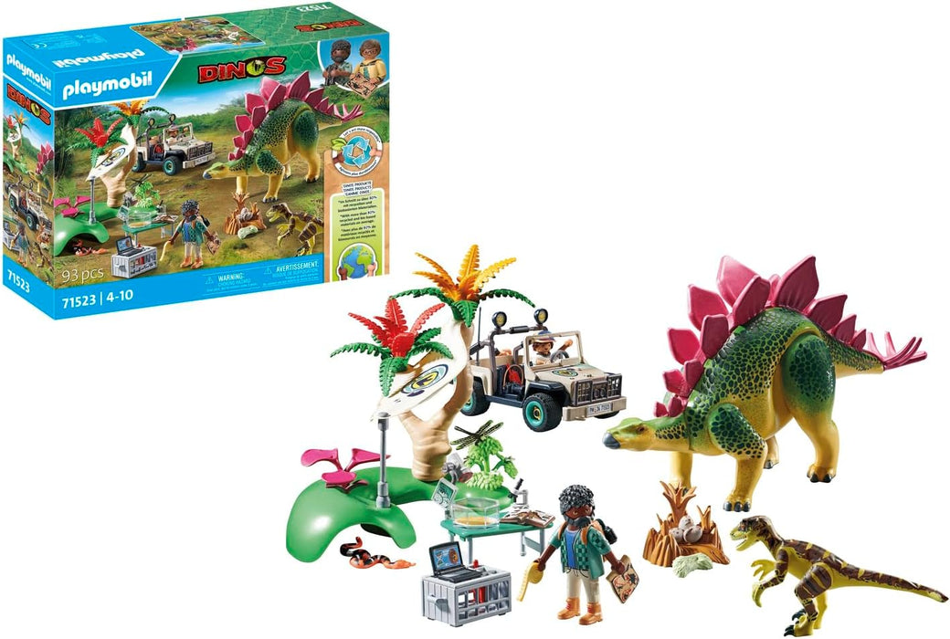 Playmobil Research camp with dinos