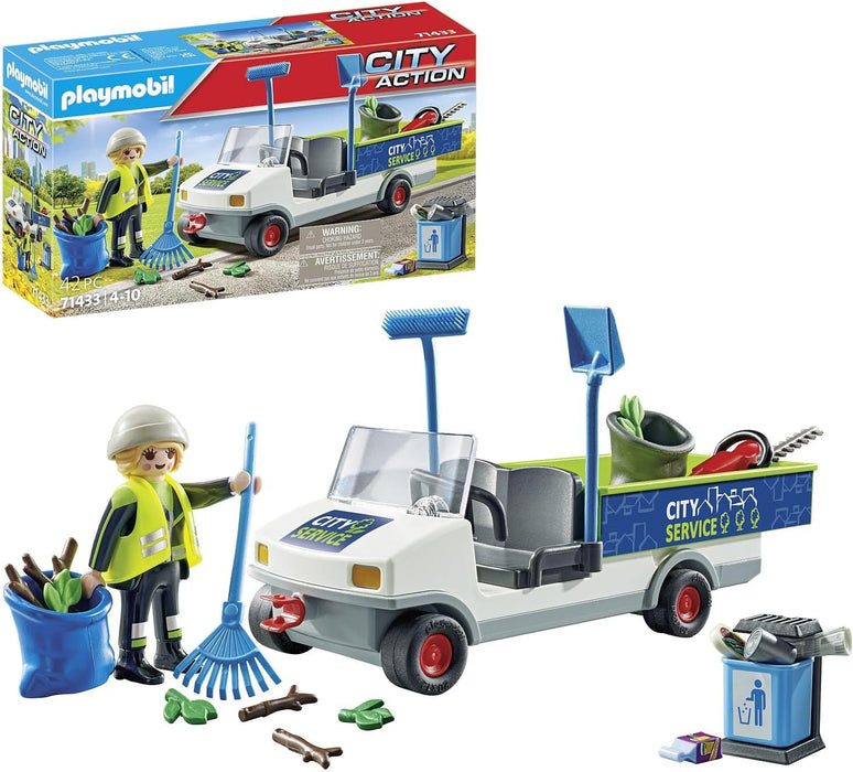 Playmobil Street Cleaner with e-Vehicle (71433)