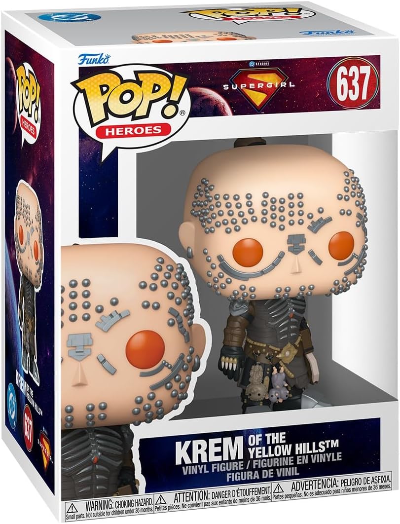 Funko Pop! DC Supergirl (2026) – Krem of the Yellow Hills Villain Vinyl Figure (4 inches)